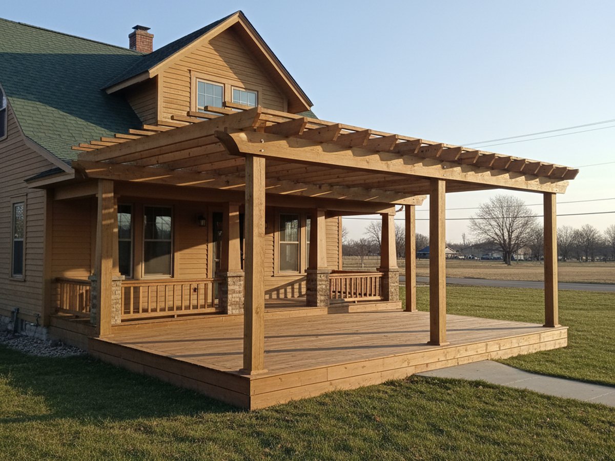 Deck Staining & Sealing completed by Berwyn Deck Solutions in Aurora, IL