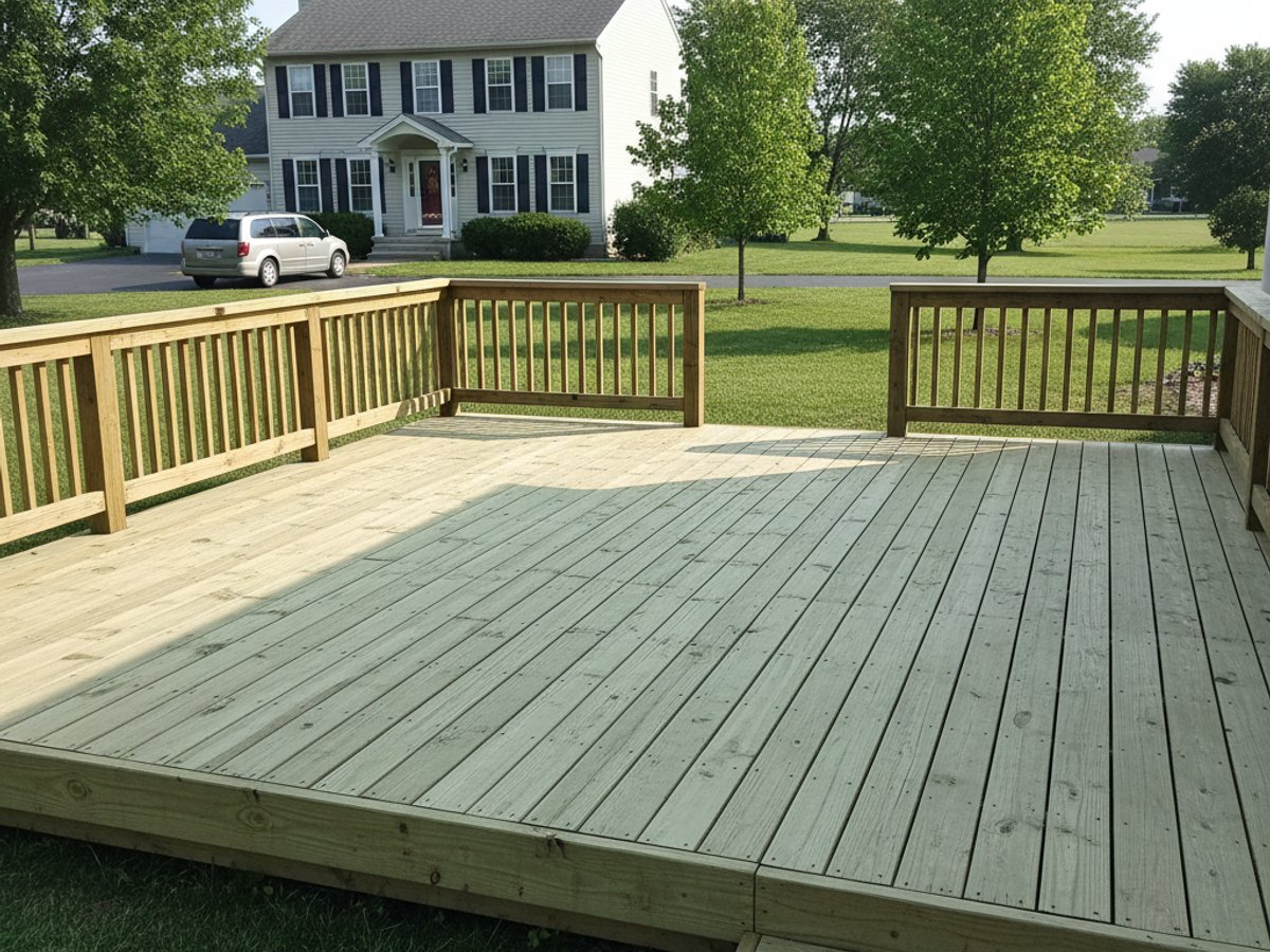 Deck Board Replacement completed by Berwyn Deck Solutions in Naperville, IL