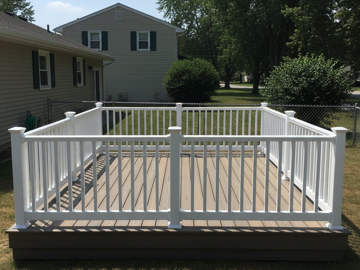 Under-Deck Drainage Systems completed by Berwyn Deck Solutions in Cicero, IL