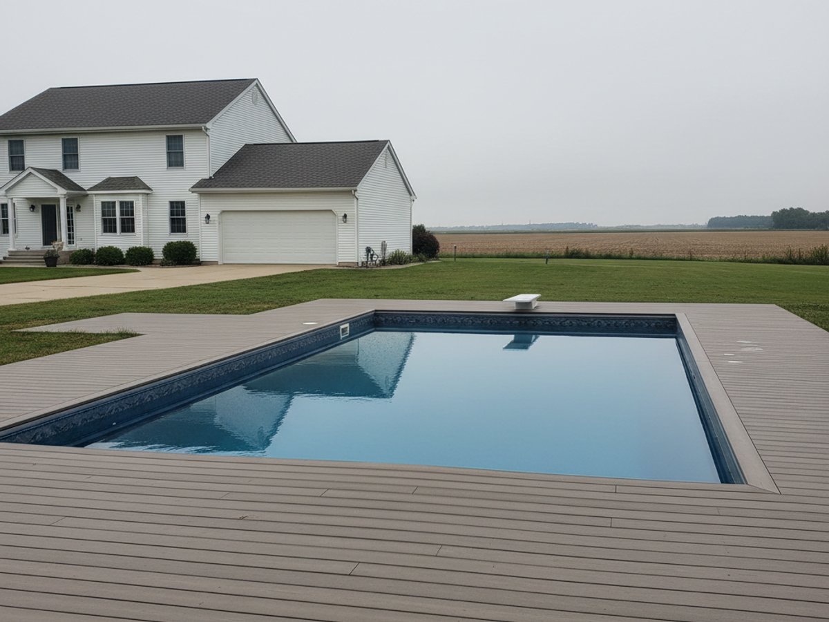 Composite Decking Installation completed by Berwyn Deck Solutions in Berwyn, IL